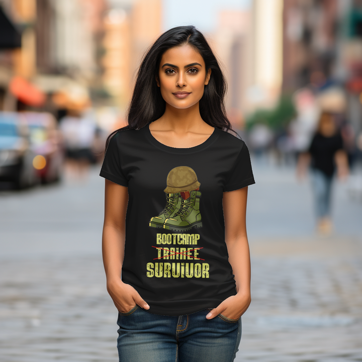 Womens Bootcamp Survivour tee