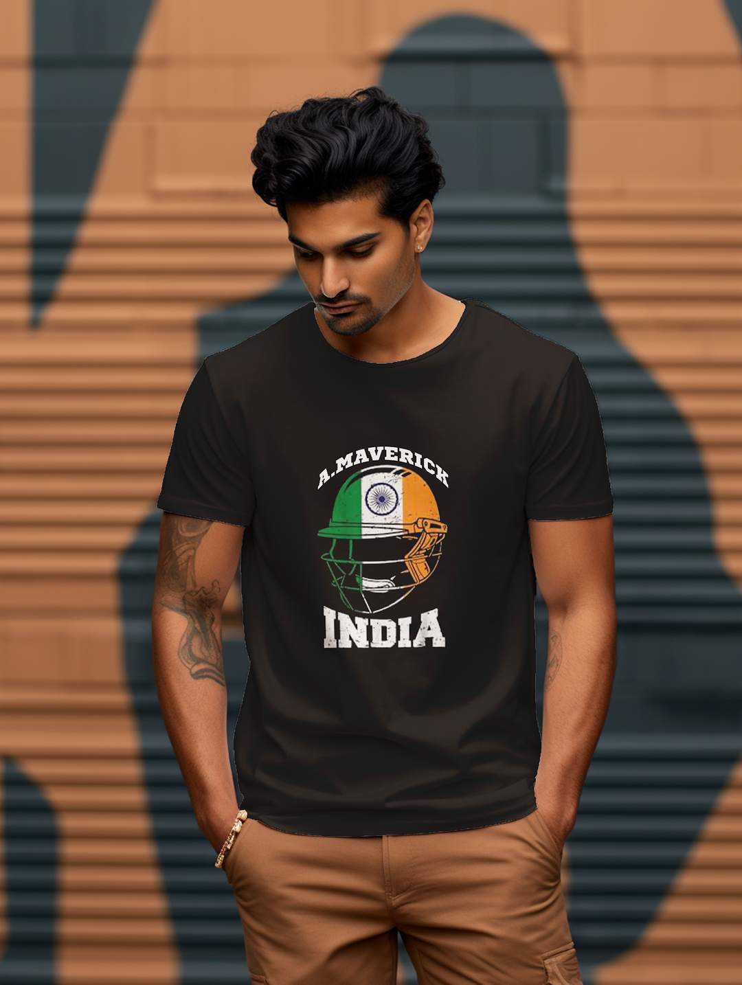 Cricket Crest Where Passion Meets Style Men's Tee
