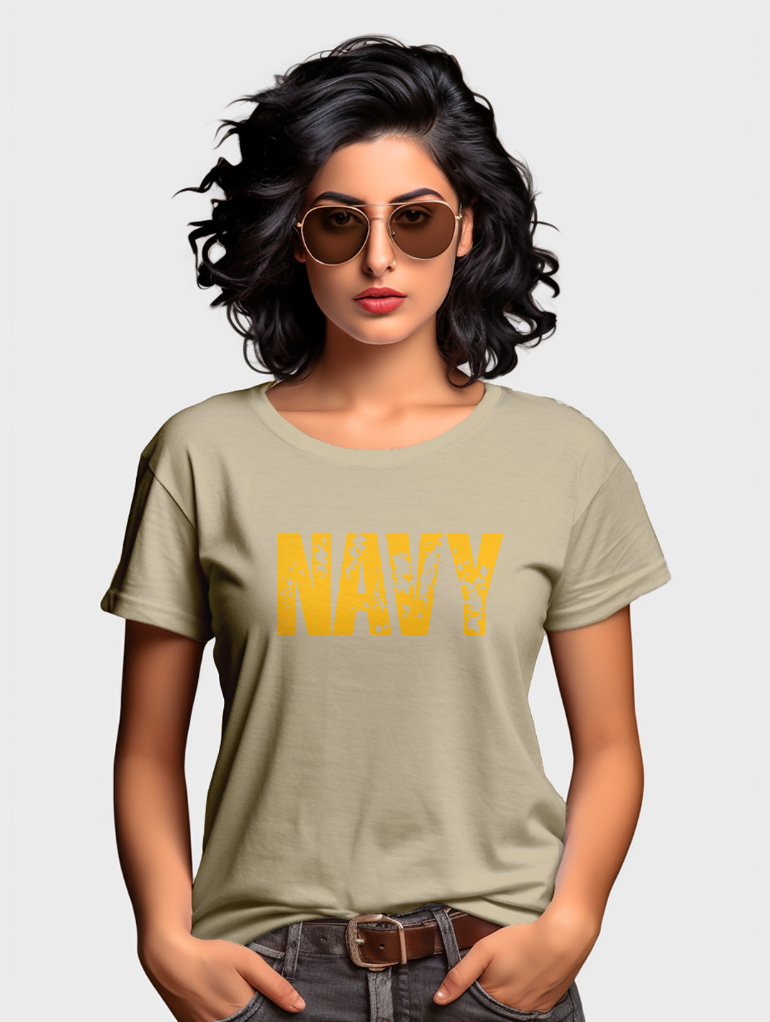 Women's Navy tee