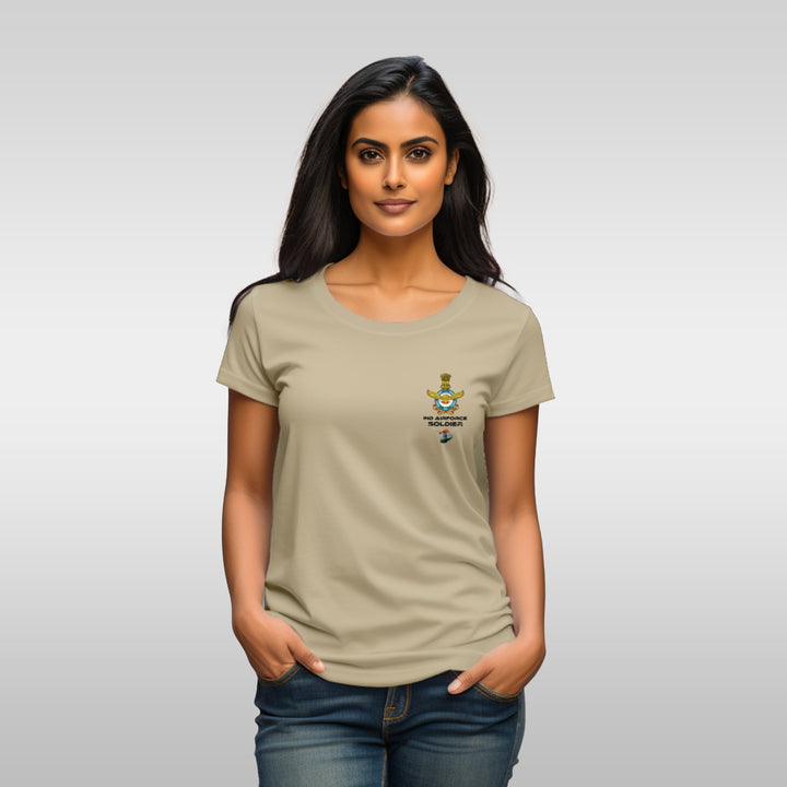 Womens Indian Airforce Soldier tee