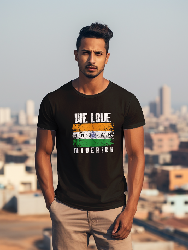 Men's We love Indian Maverick tee