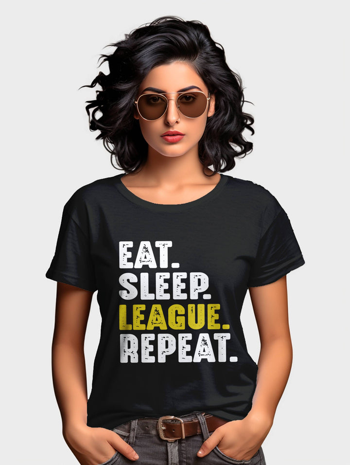 Women's Eat Sleep League Repeat