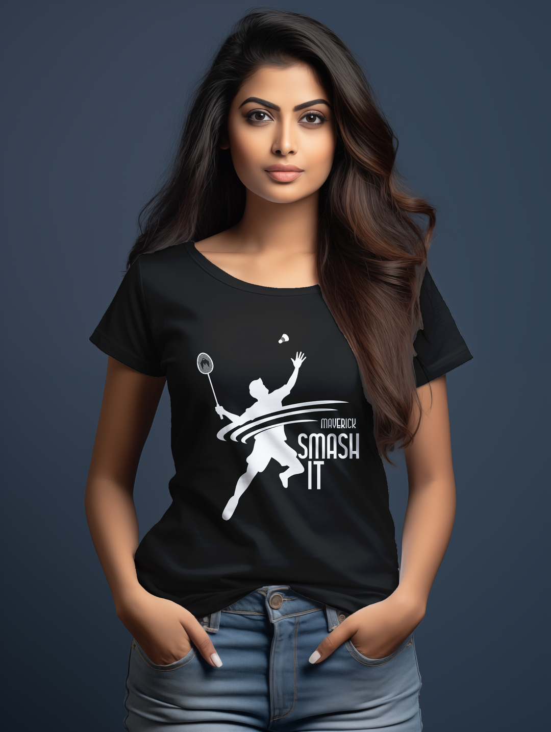 Women's Maverick Smash It tee