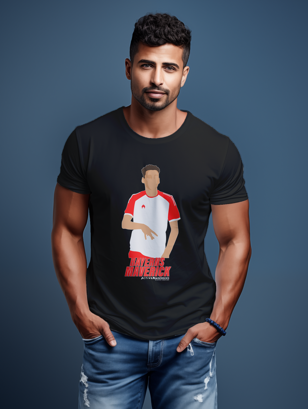 Men's Bayern's attacking midfielder tee