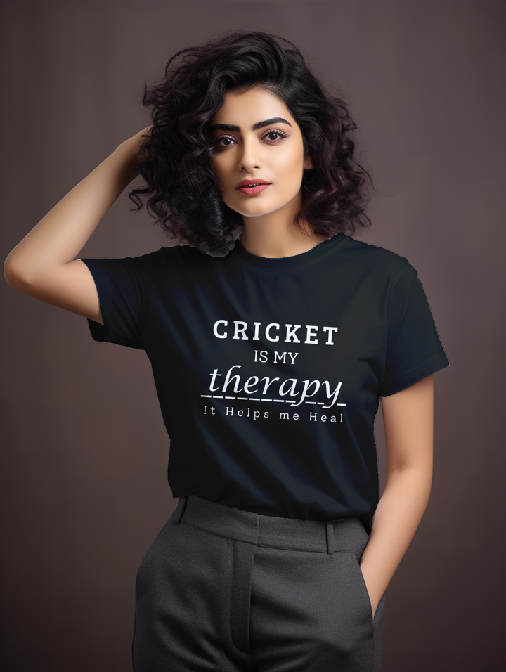 Women's Cricket is my Theraphy tee