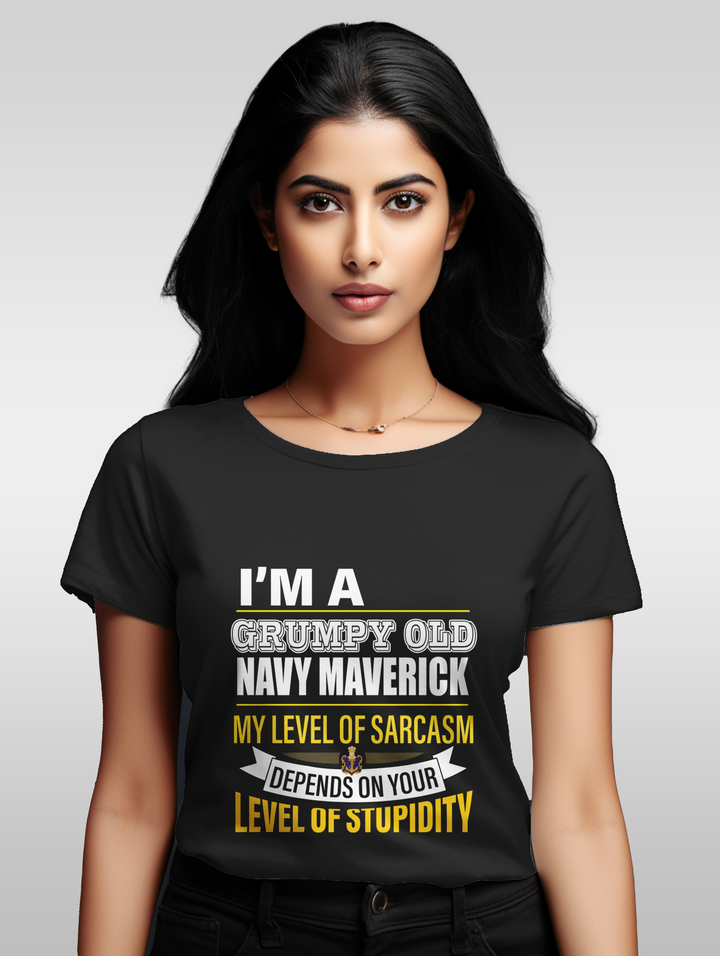 Women's Im a Navy Maverick