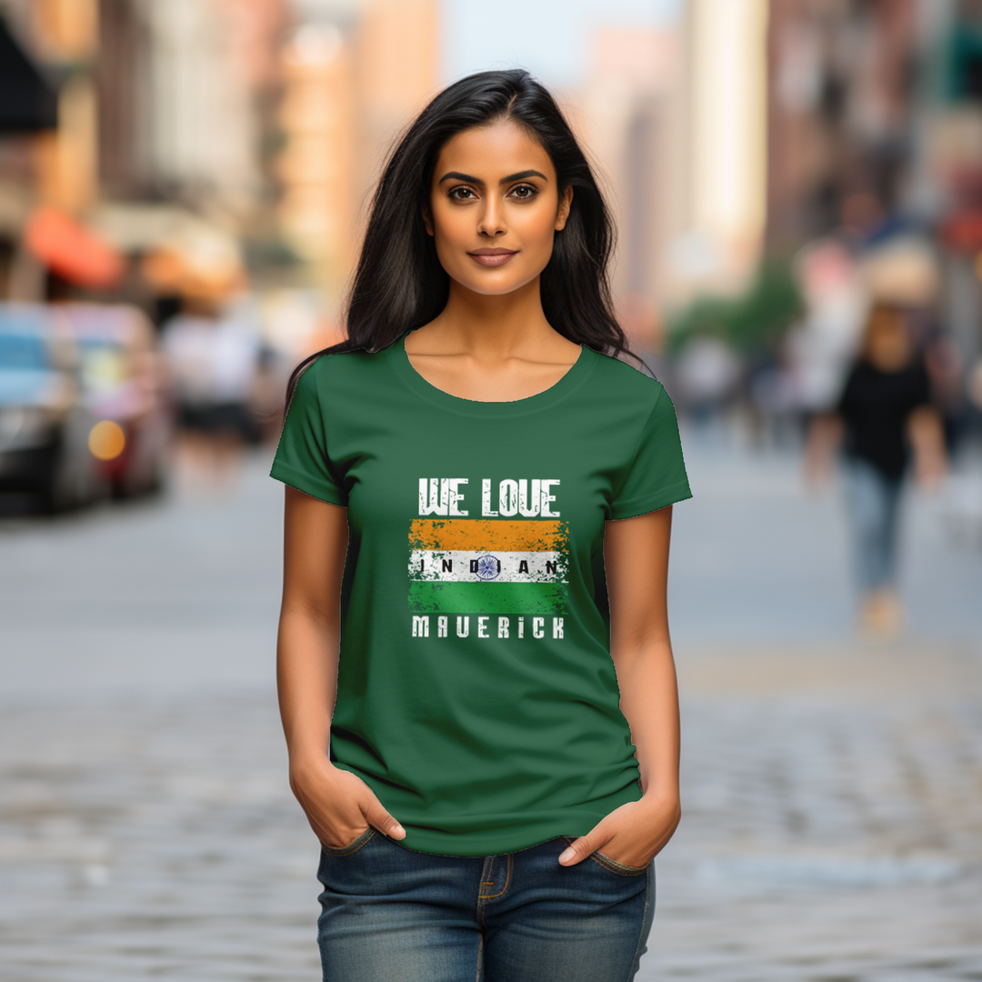 Women's We love Indian Maverick tee