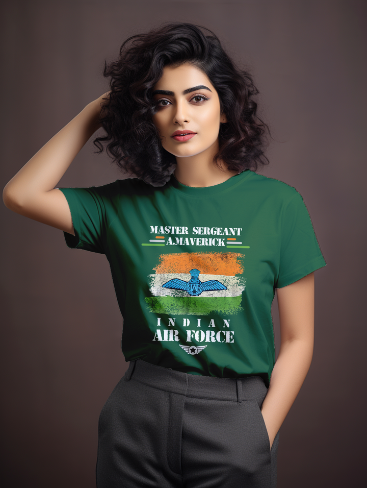 Womens Master Sergeant Maverick IAF tee