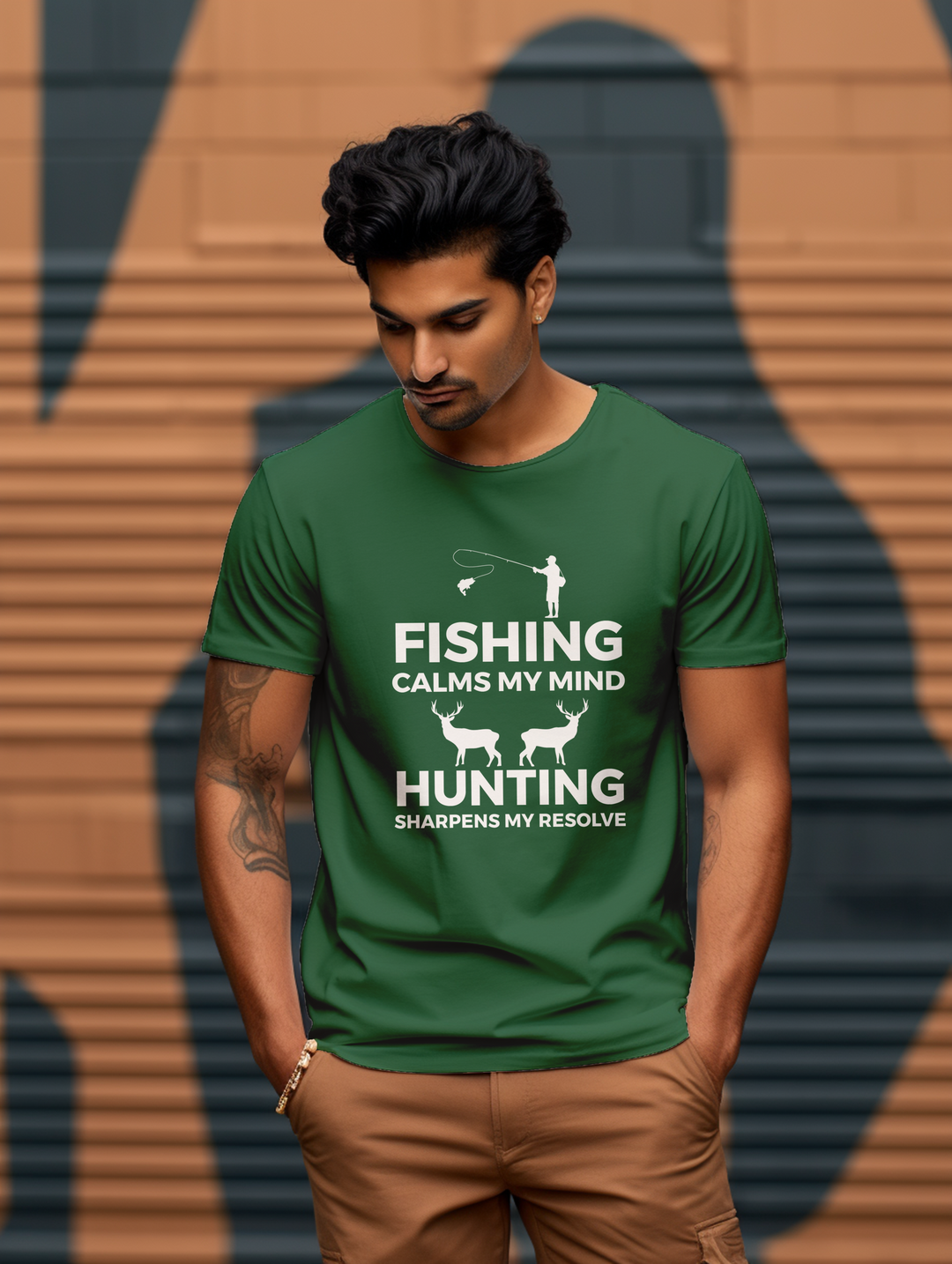 Men's Fishing and Hunting Tee