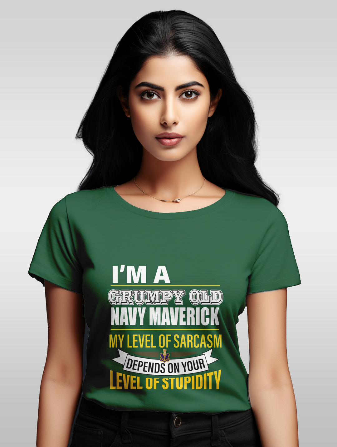 Women's Im a Navy Maverick