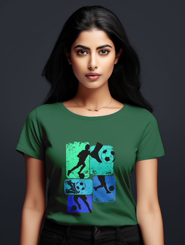 Women's  Football tee