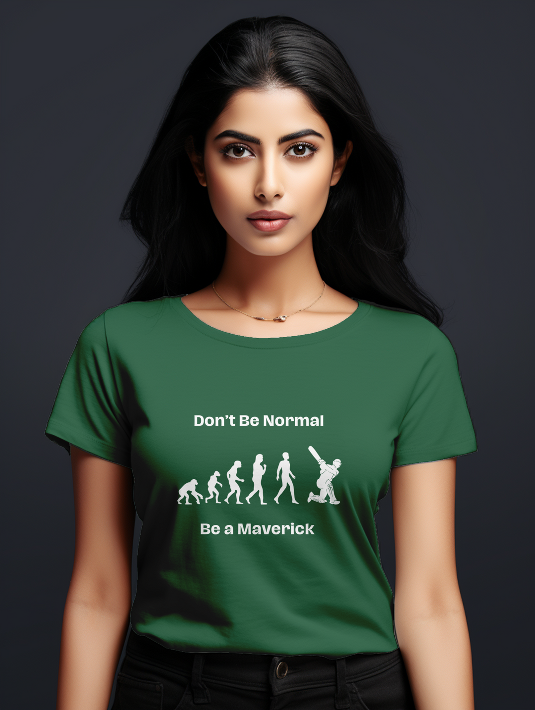 Women's  Don't be normal tee