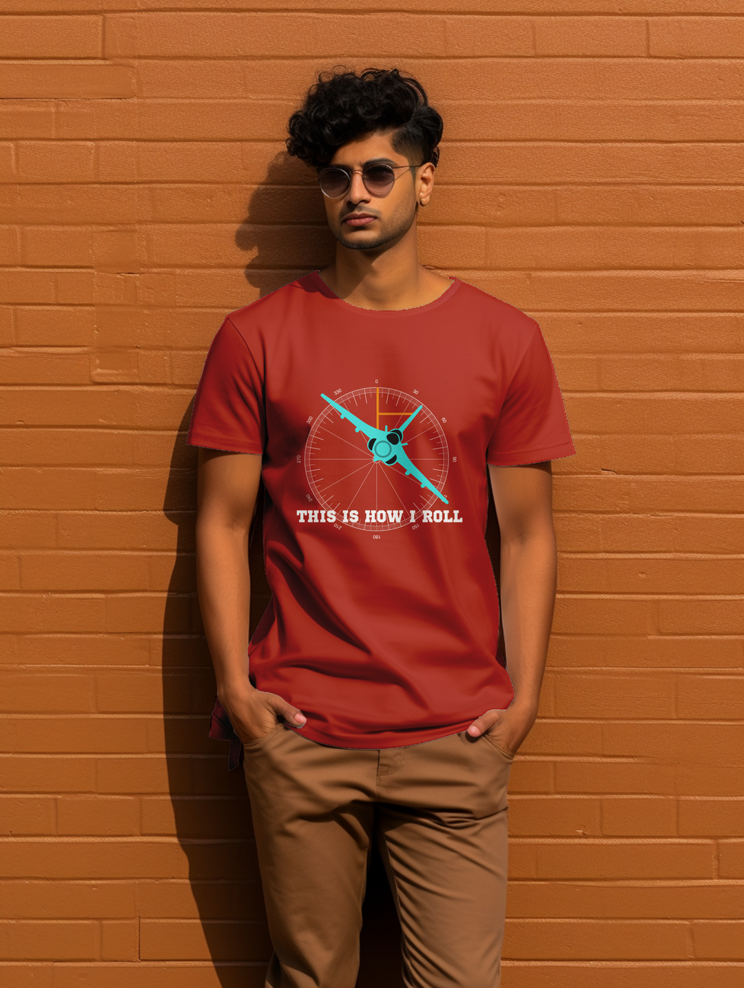 Men's This is how we roll tee