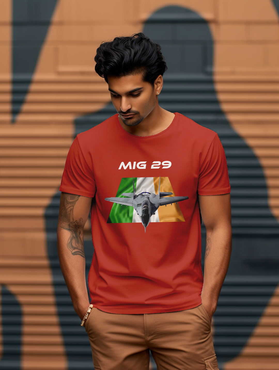 Men's MIG 29 Fighter Jet tee