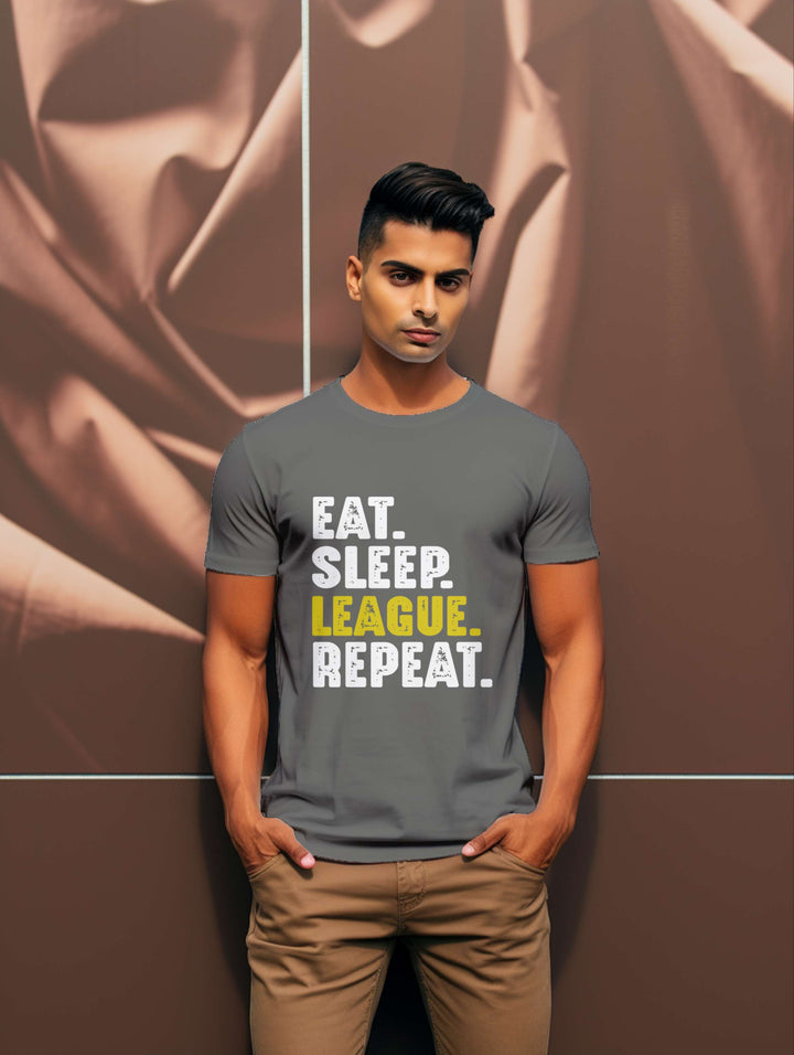 Men's Eat Sleep League Repeat