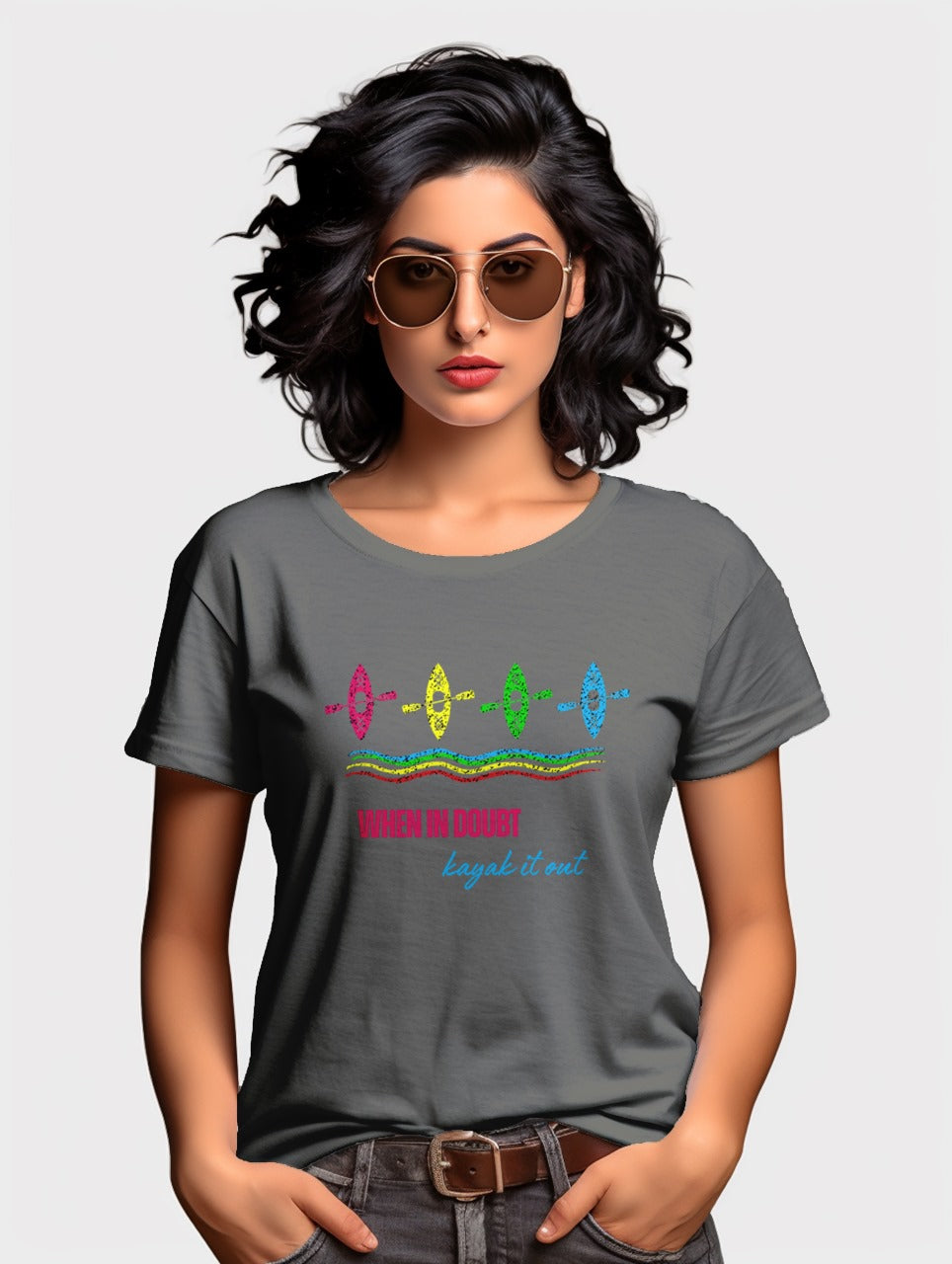 Women's Kayak it Out tee