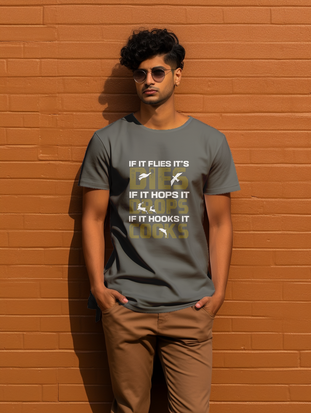 Men's Wildlife Wordplay  Tee