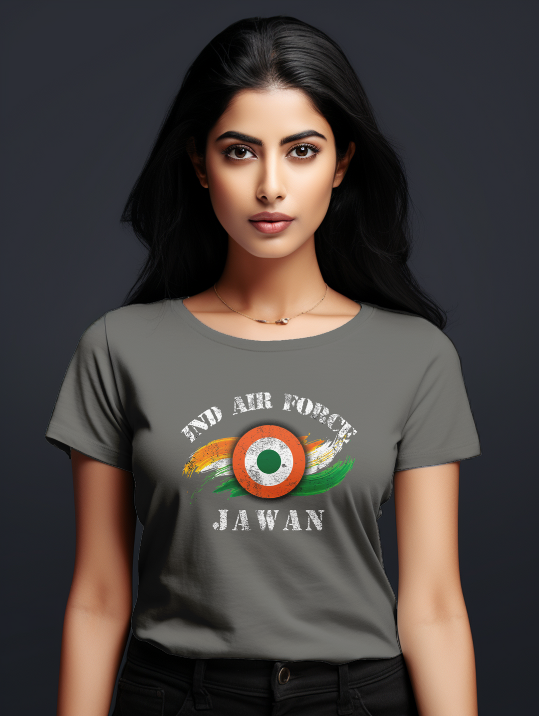 Women's IND Airforce Jawan tee