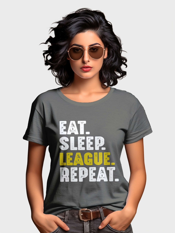 Women's Eat Sleep League Repeat