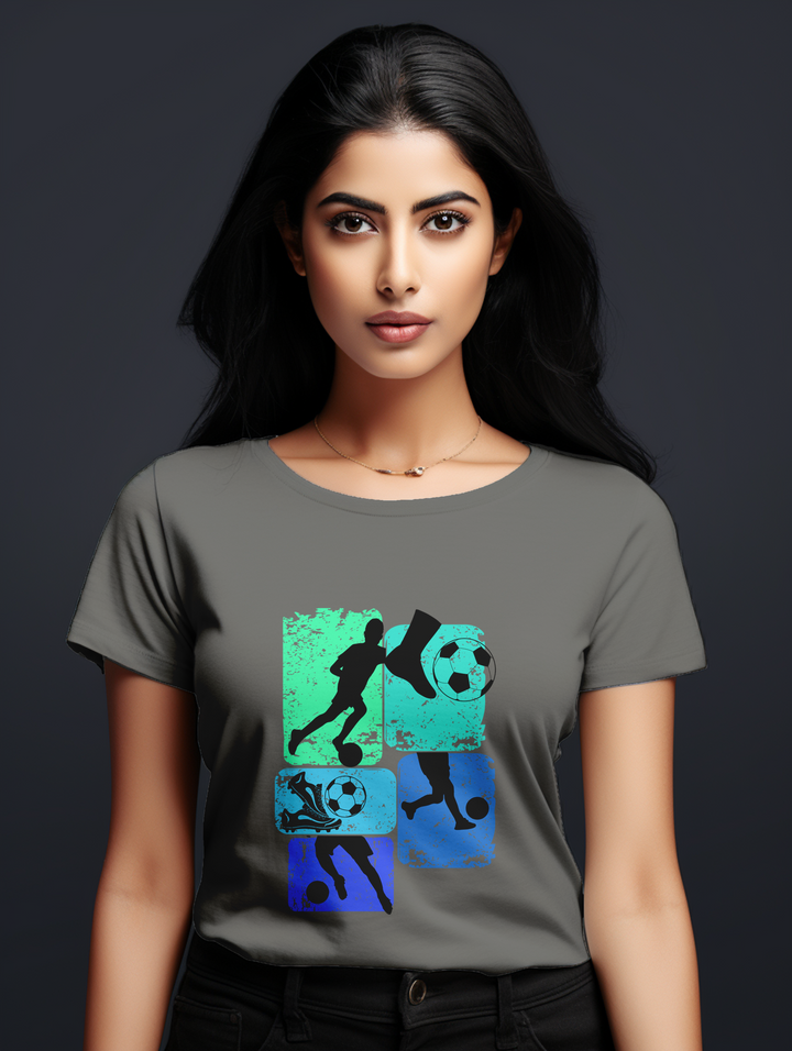 Women's  Football tee