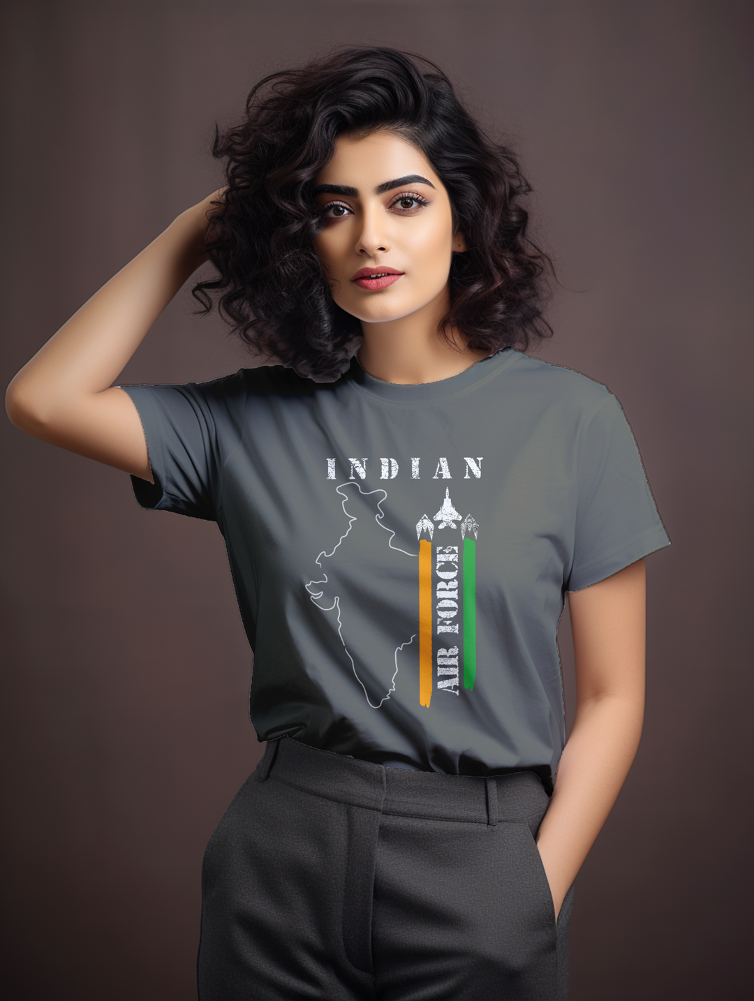 Women's Indian airforce tee