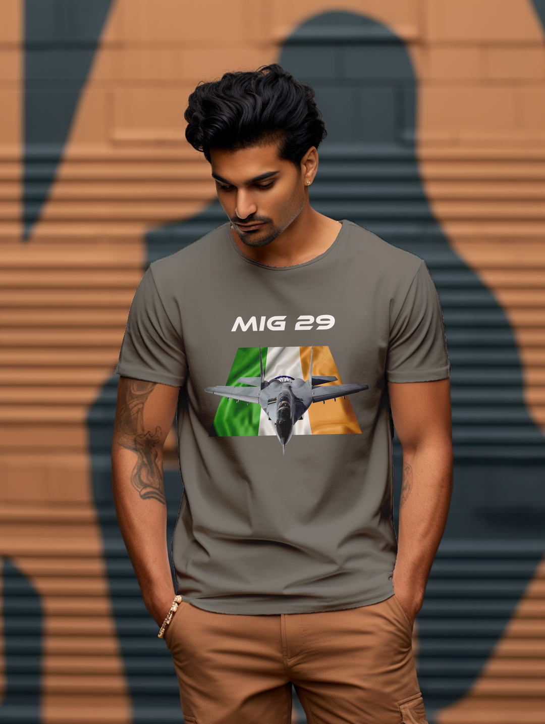 Men's MIG 29 Fighter Jet tee