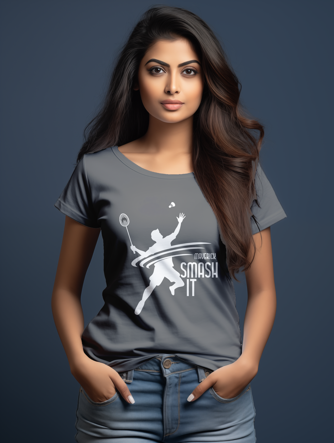 Women's Maverick Smash It tee