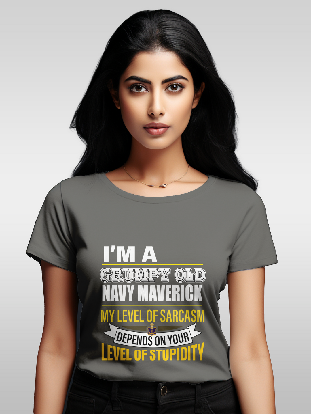 Women's Im a Navy Maverick