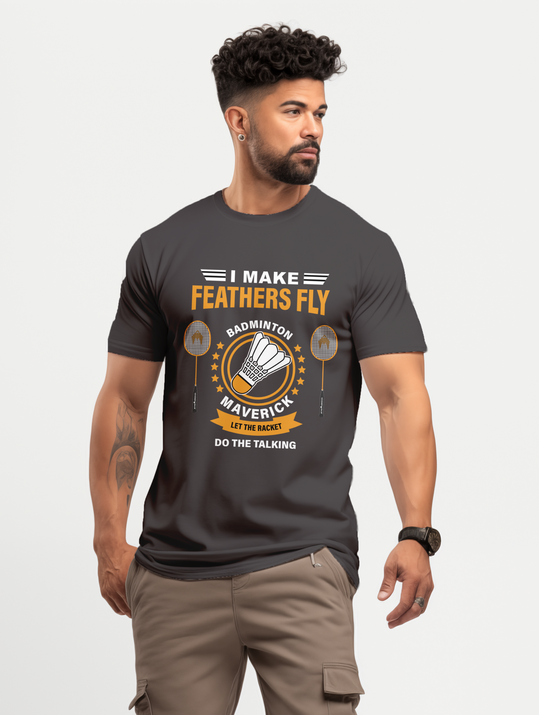 Men's I Make Feathers Fly tee