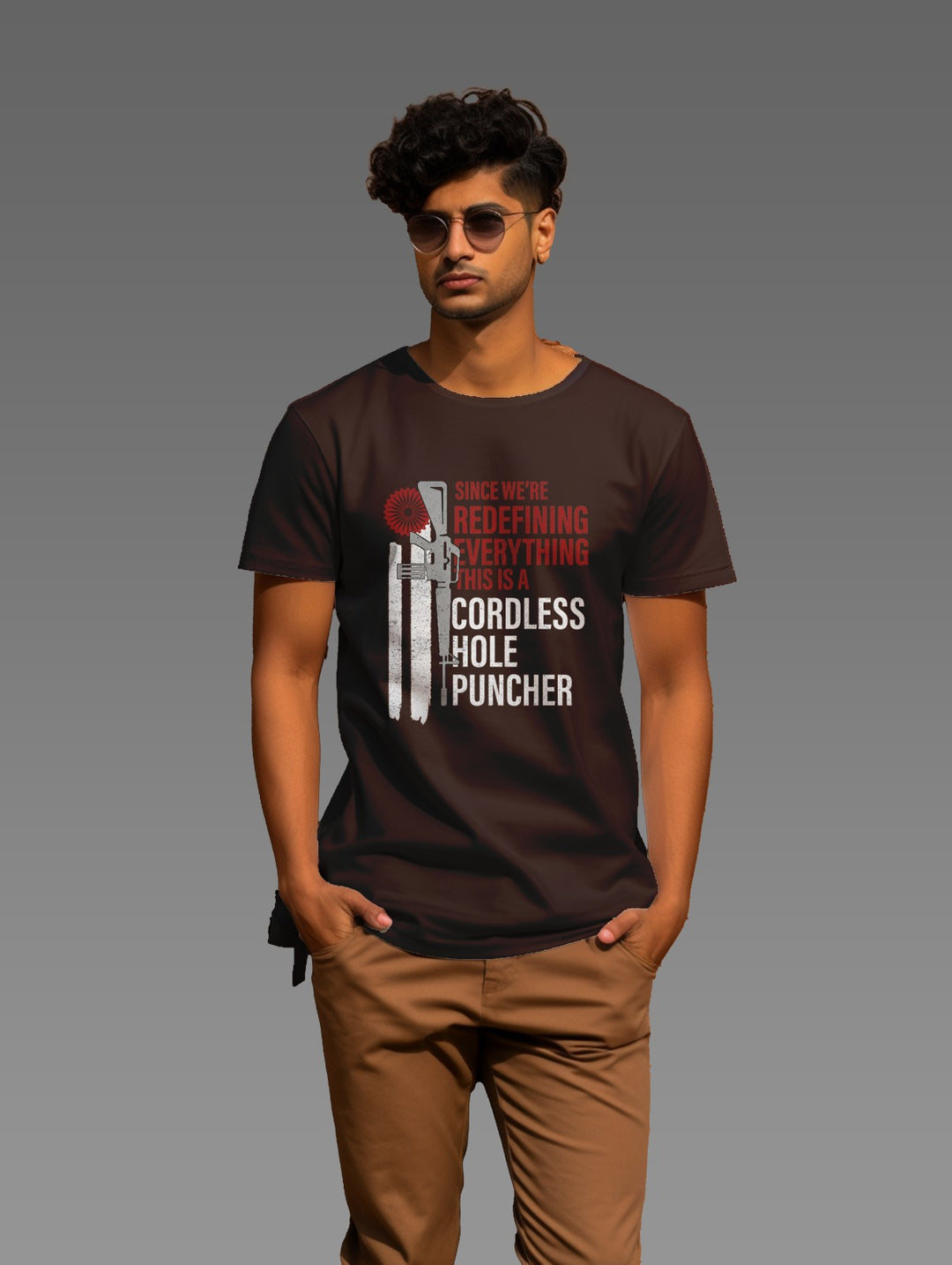 Men's Cordless hole Puncher tee