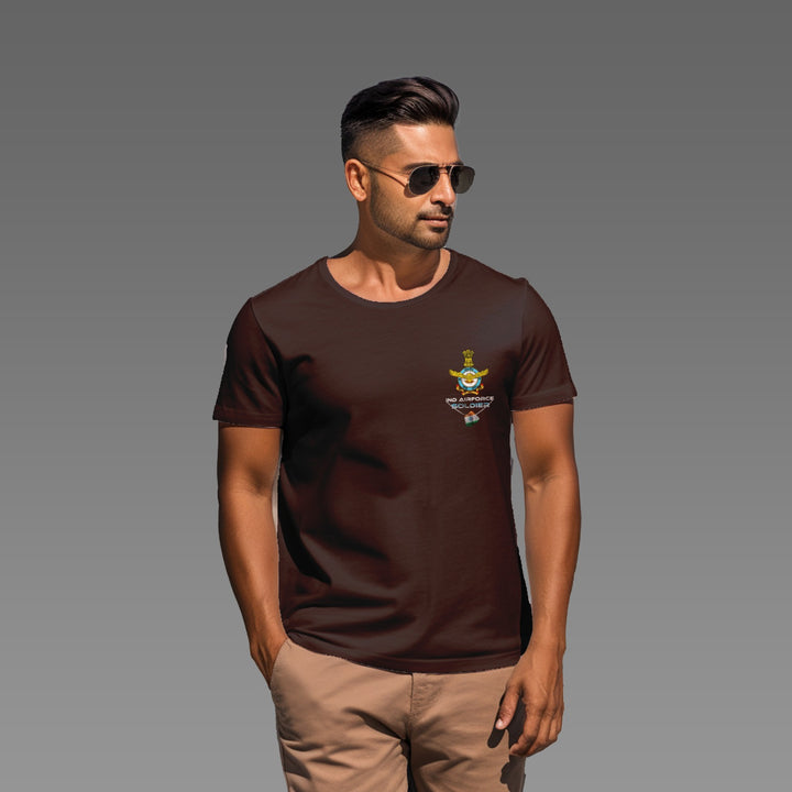Mens Indian Airforce Soldier tee