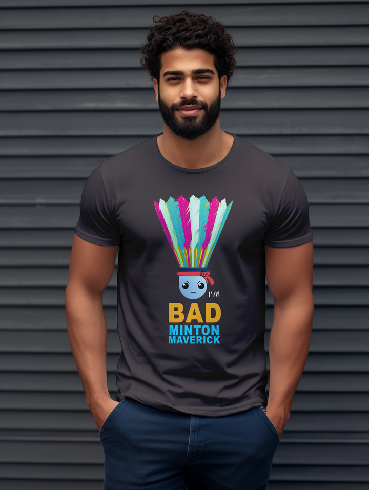 Men's I'm Badminton Maverick tee