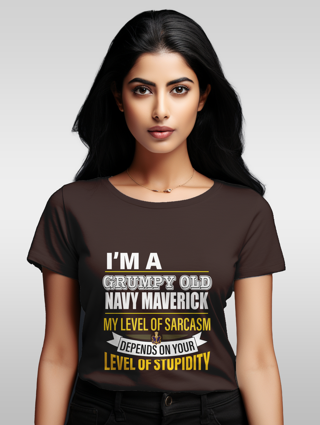 Women's Im a Navy Maverick