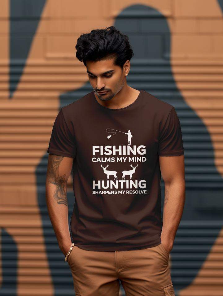 Men's Fishing and Hunting Tee