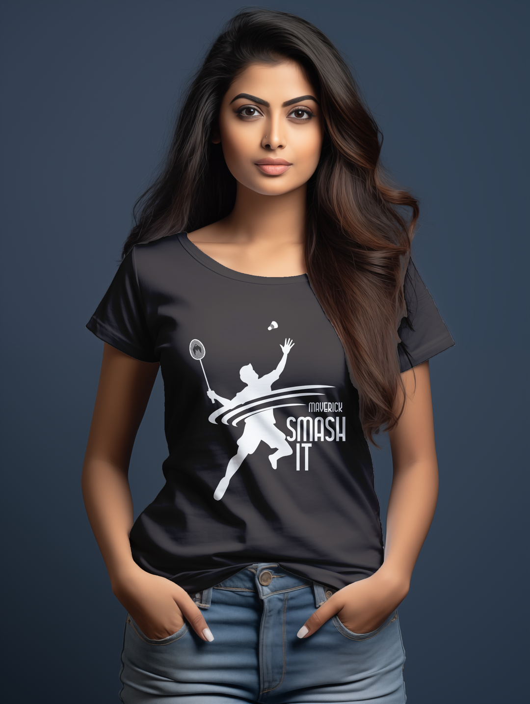 Women's Maverick Smash It tee