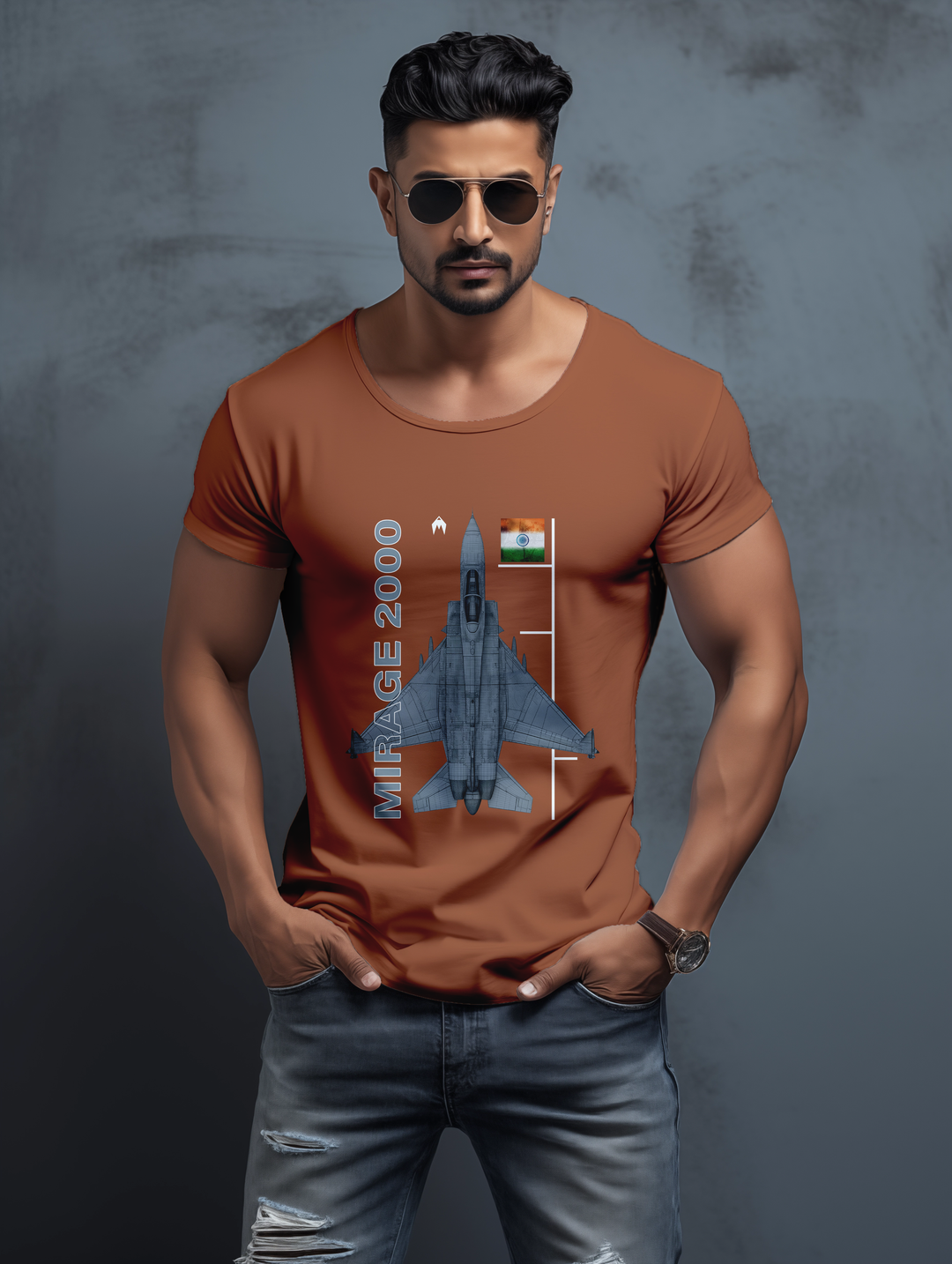 Mens  Mirage 2000 - The Pride of the Skies tee