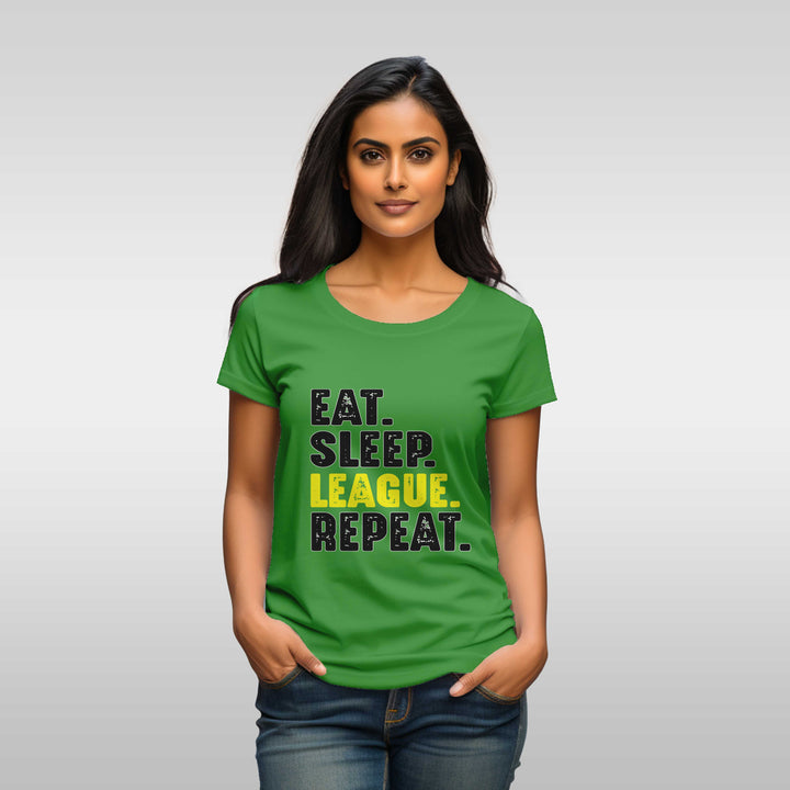 Women's Eat Sleep League Repeat