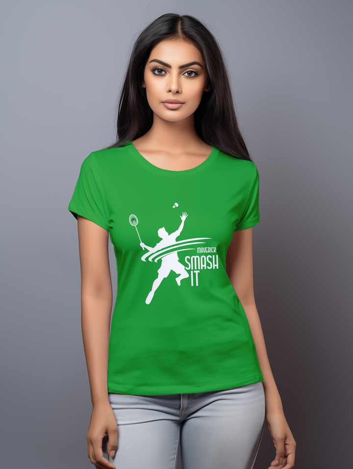 Women's Maverick Smash It tee