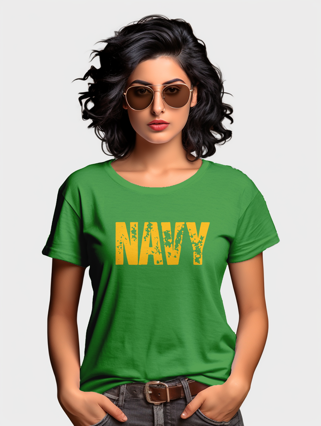 Women's Navy tee