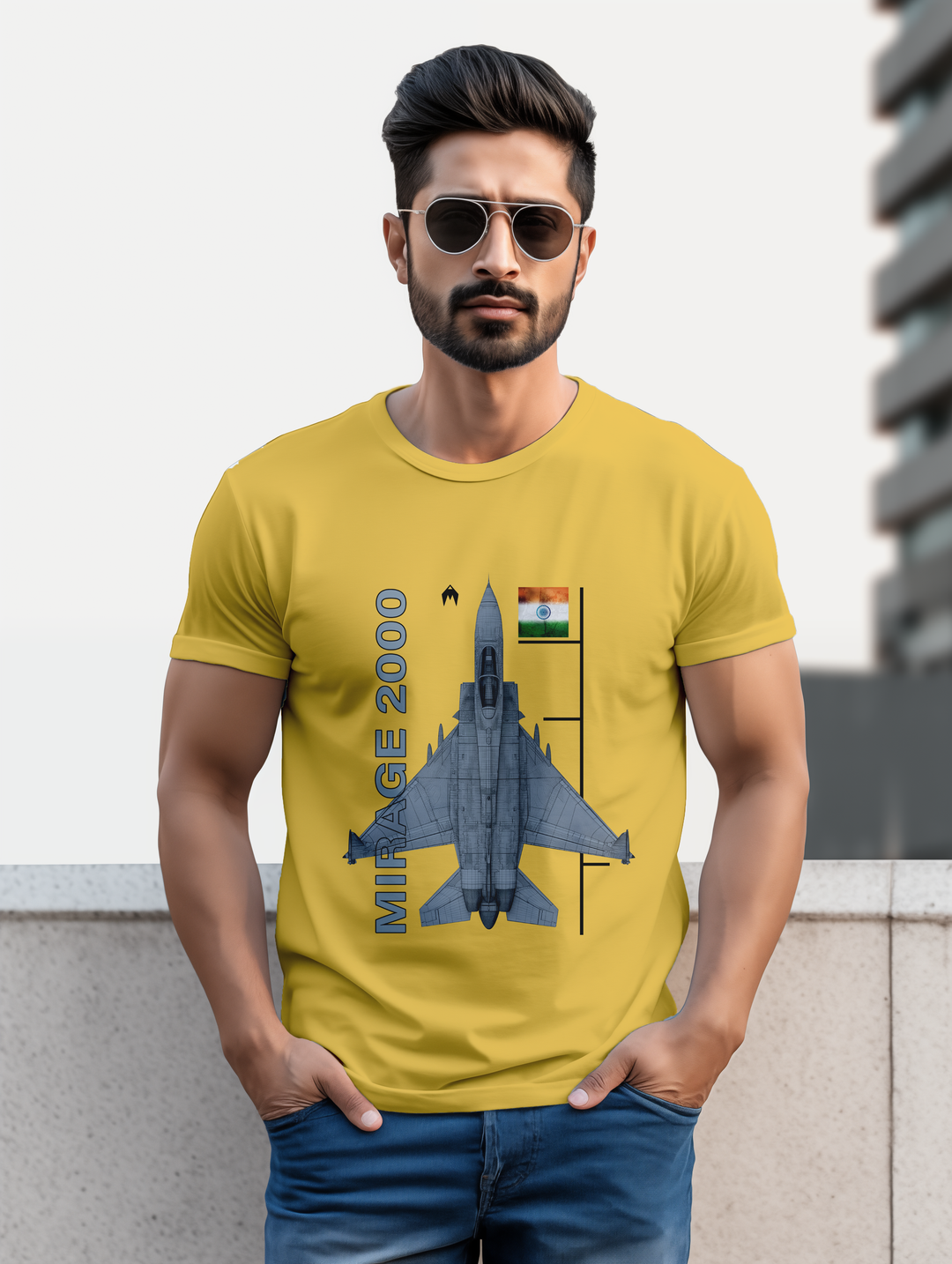 Mens  Mirage 2000 - The Pride of the Skies tee