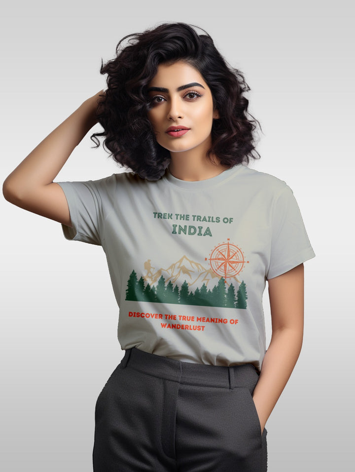 Women's Trek the trails of India tee