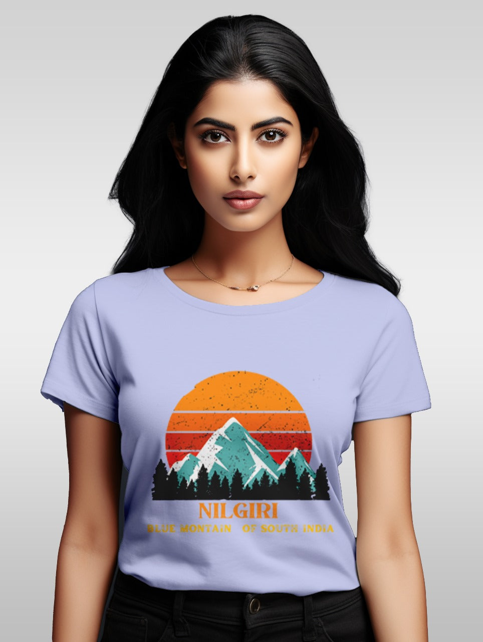 Women's Nilgiri Blue Mountains tee