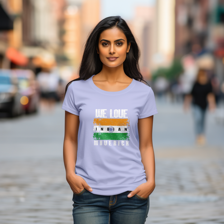 Women's We love Indian Maverick tee