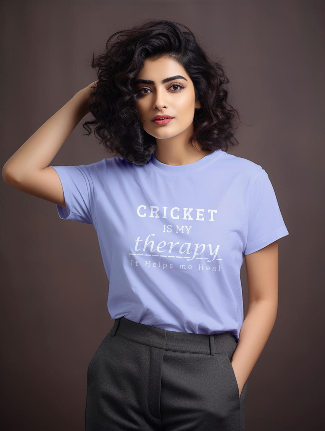 Women's Cricket is my Theraphy tee