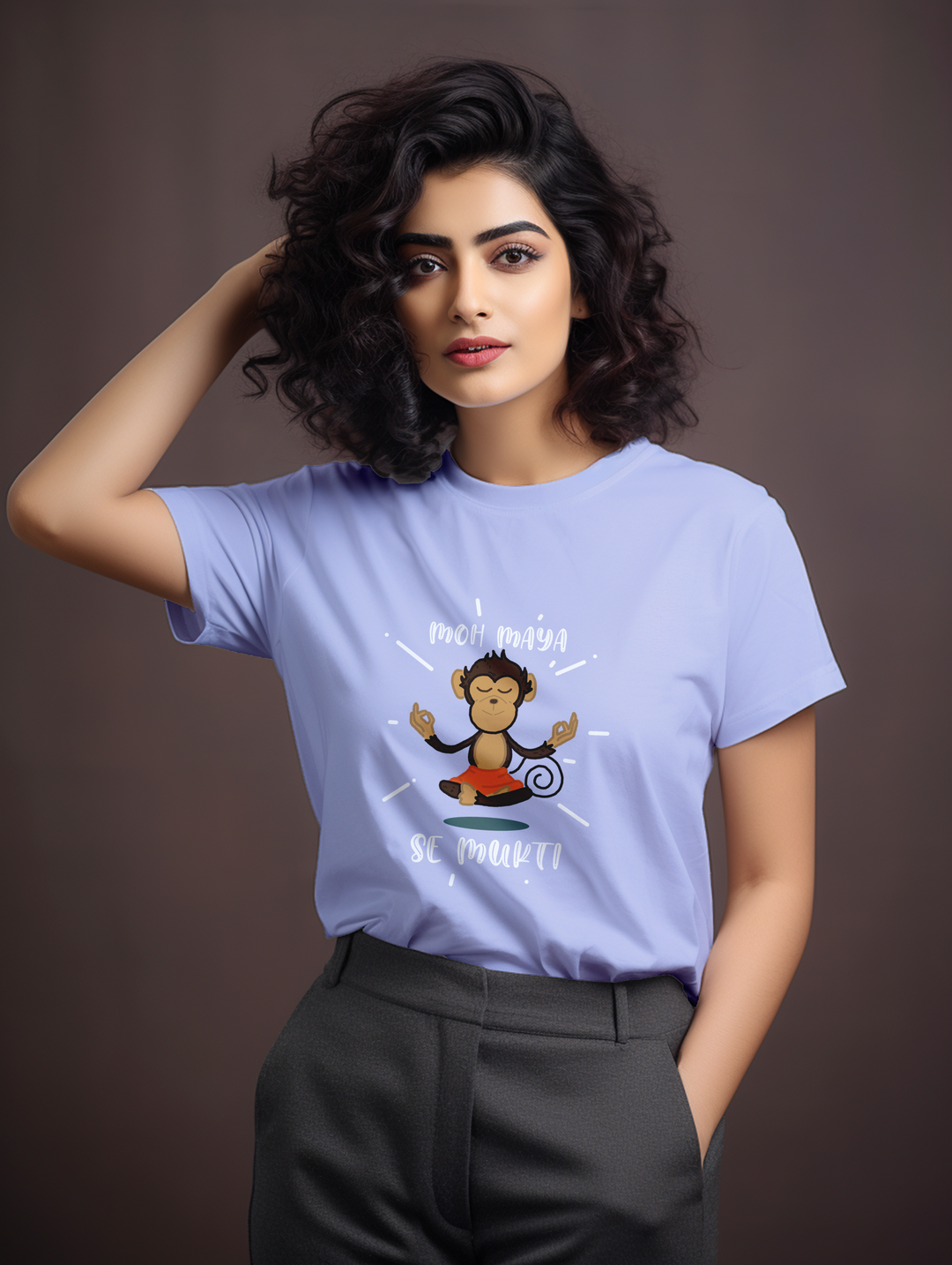 Women's  Moh maya se mukti tee