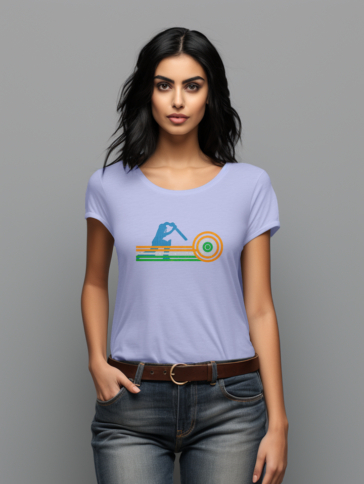 Women's cricket tee