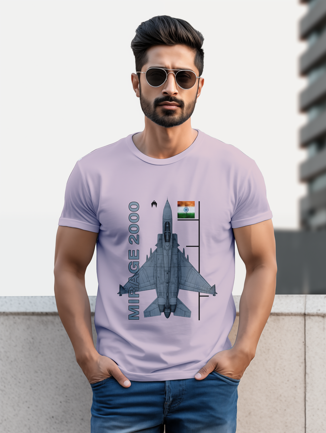 Mens  Mirage 2000 - The Pride of the Skies tee