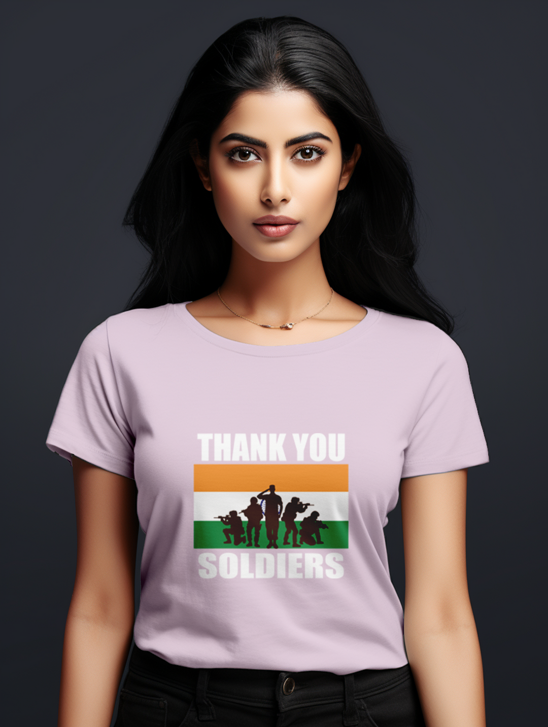 Women's Thank You Soldiers tee