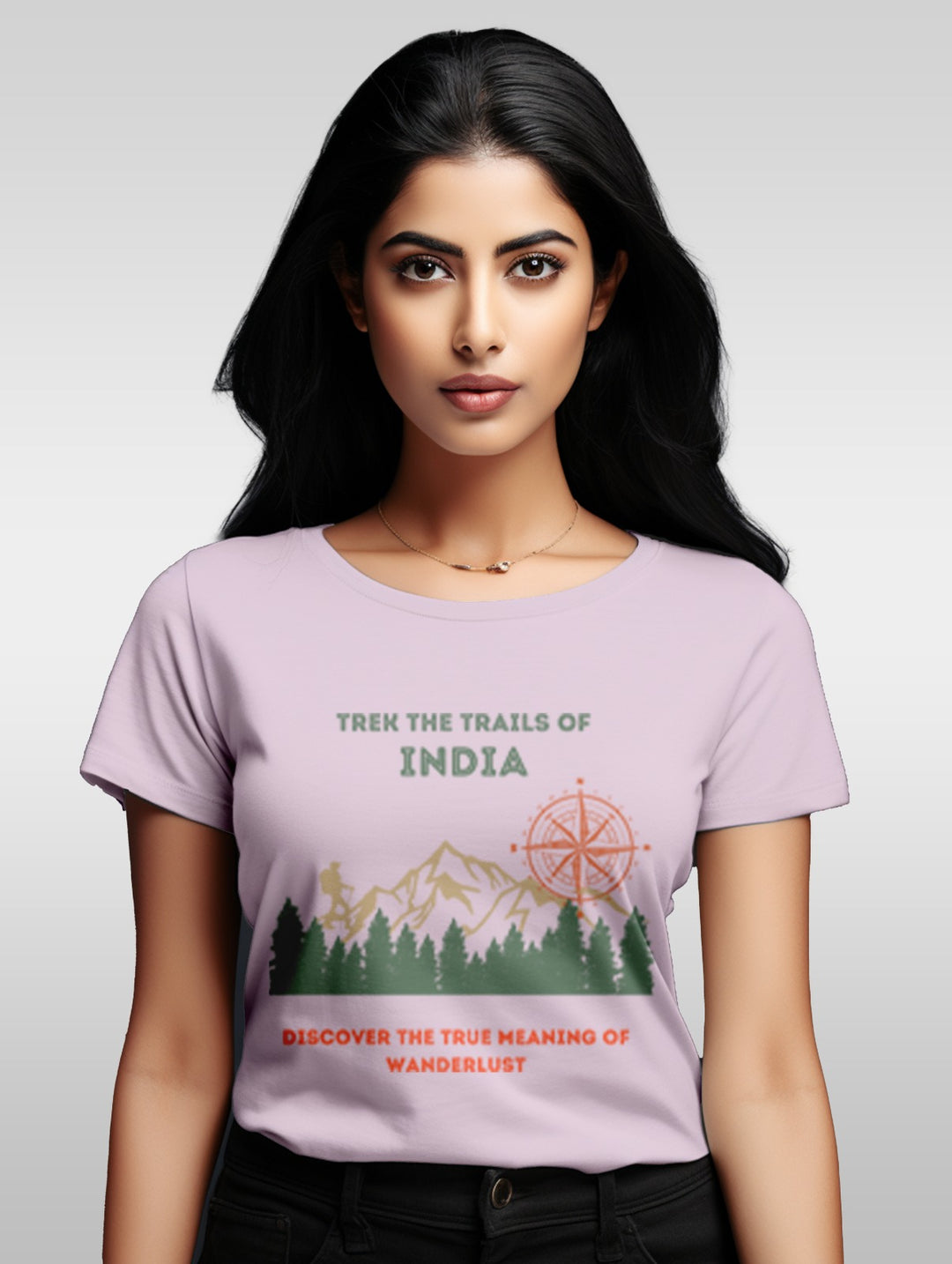 Women's Trek the trails of India tee