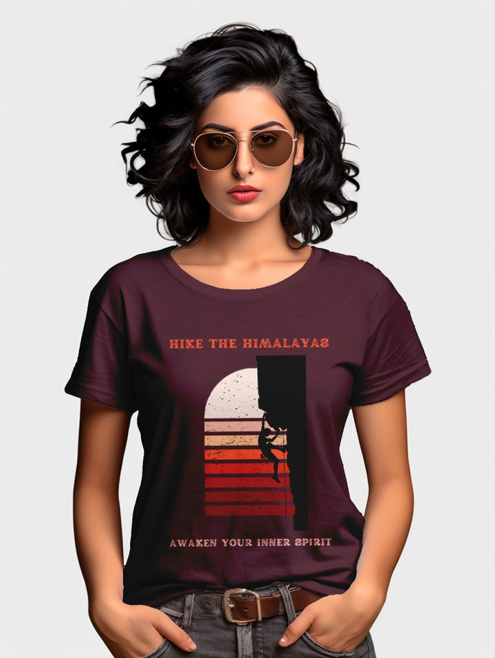 Women's Hike the Himalayas tee